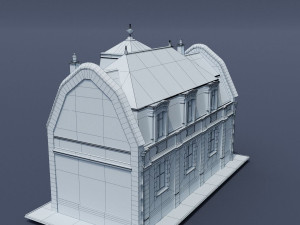 victorian house 01 3D Model