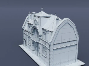 victorian house 01 3D Model