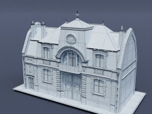 victorian house 01 3D Model