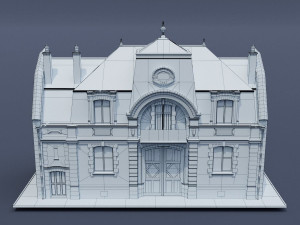 victorian house 01 3D Model
