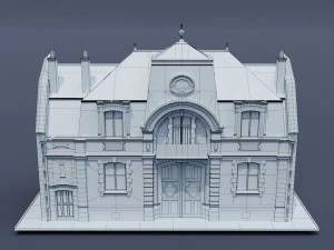 victorian house 01 3D Model