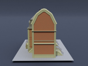 victorian house 02 Modelo 3D