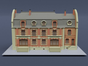 victorian house 02 Modelo 3D