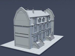 victorian house 02 Modelo 3D