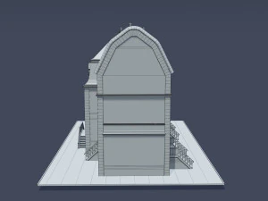 victorian house 02 3D Model