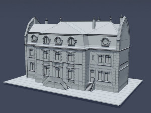 victorian house 02 Modelo 3D