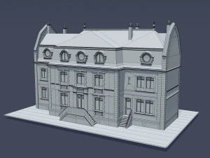 victorian house 02 3D Model
