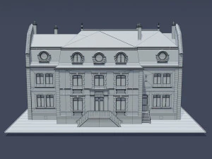 victorian house 02 3D Model