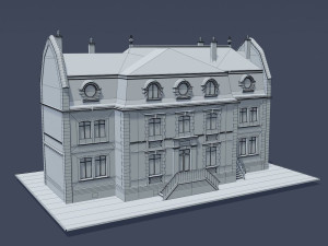 victorian house 02 Modelo 3D