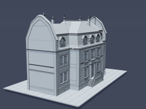 victorian house 02 Modelo 3D