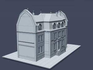 victorian house 02 3D Model