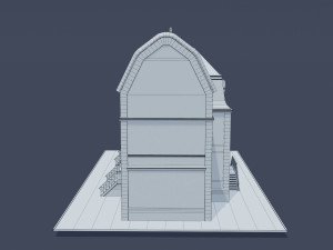 victorian house 02 Modelo 3D