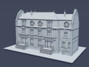 victorian house 02 Modelo 3D