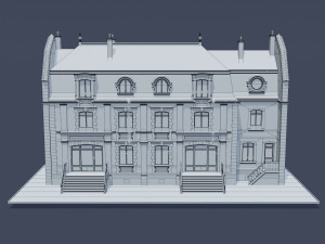 victorian house 02 Modelo 3D