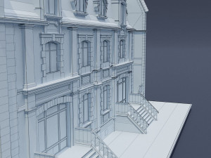 victorian house 02 Modelo 3D