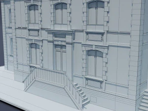 victorian house 02 3D Model