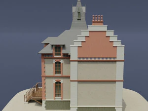 victorian house 03 3D Model
