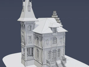 victorian house 03 3D Model