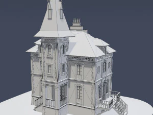 victorian house 03 3D Model
