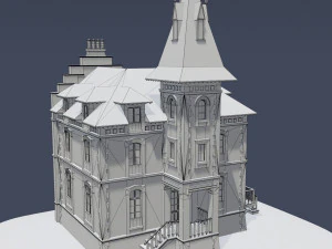 victorian house 03 3D Model