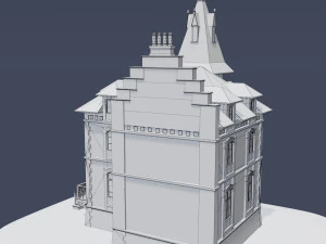 victorian house 03 3D Model