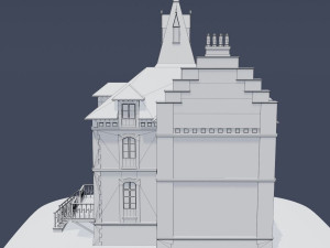 victorian house 03 Modèle 3D