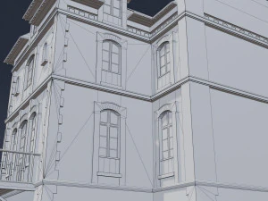 victorian house 03 3D Model