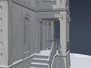 victorian house 03 Modèle 3D