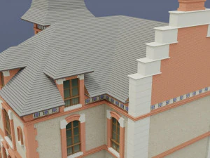 victorian house 03 3D Model