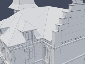 victorian house 03 Modèle 3D