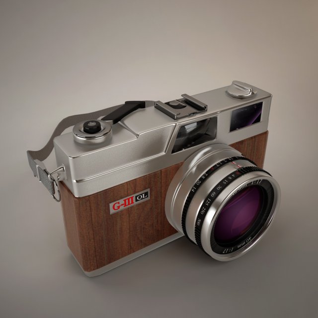 classic camera Modello 3D .c4d .max .obj .3ds .fbx .stl .blend 
