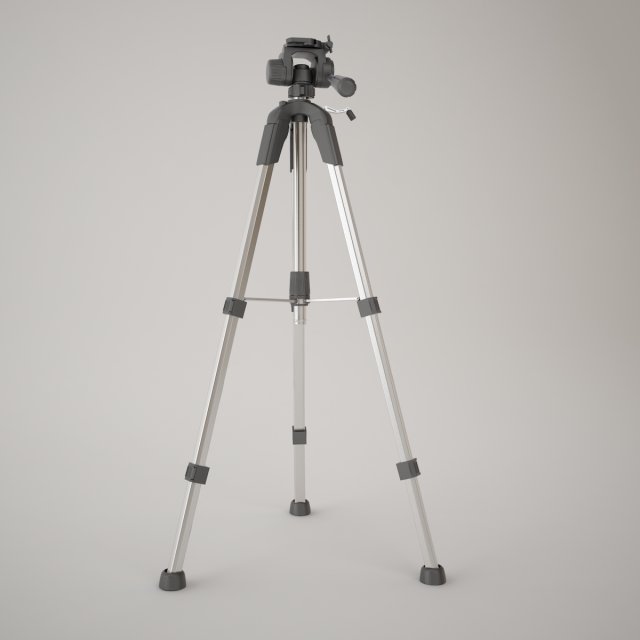 tripod 3D Модель .c4d .max .obj .3ds .fbx .stl .blend 