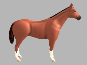 horse Modelo 3D