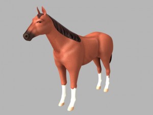 horse Modelo 3D