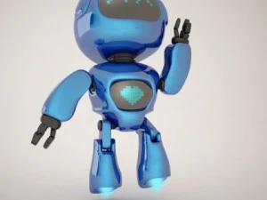 mini-rob&ocirc; Modelo 3D