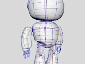 mini-rob&ocirc; Modelo 3D