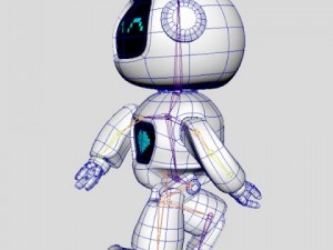 mini robot 3D Model