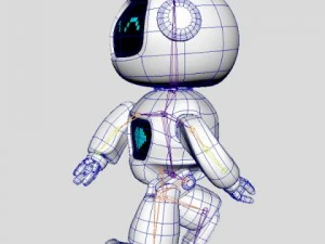 mini-rob&ocirc; Modelo 3D