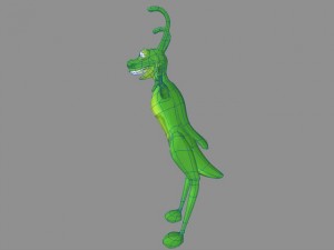 grasshopper Modello 3D