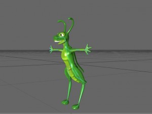 grasshopper Modello 3D