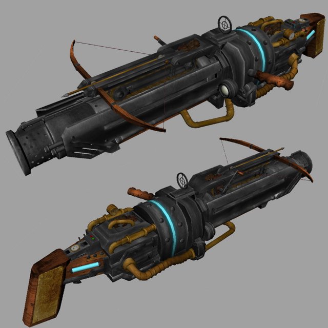 steampunk 3D 模型 .c4d .max .obj .3ds .fbx .stl .blend
