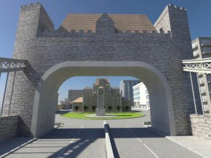 simple city 3D Model