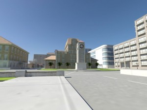 simple city 3Dモデル
