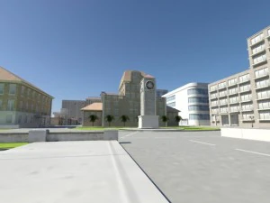 simple city 3D Model