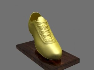 golden soccer award 3D Model