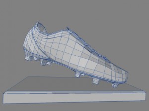 golden soccer award Modello 3D