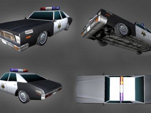 cars departement city 3D Model