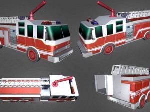 cars departement city 3D Model