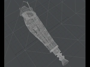 ロボットの脚 3Dモデル