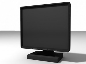 computer monitor Modelo 3D